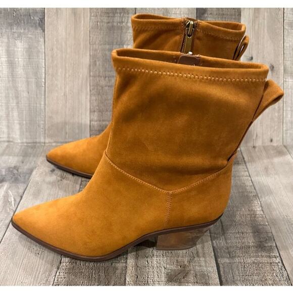 Franco Sarto Women’s Sammi Ankle Bootie – Whiskey Tan | Size 7 - Picture 2 of 15